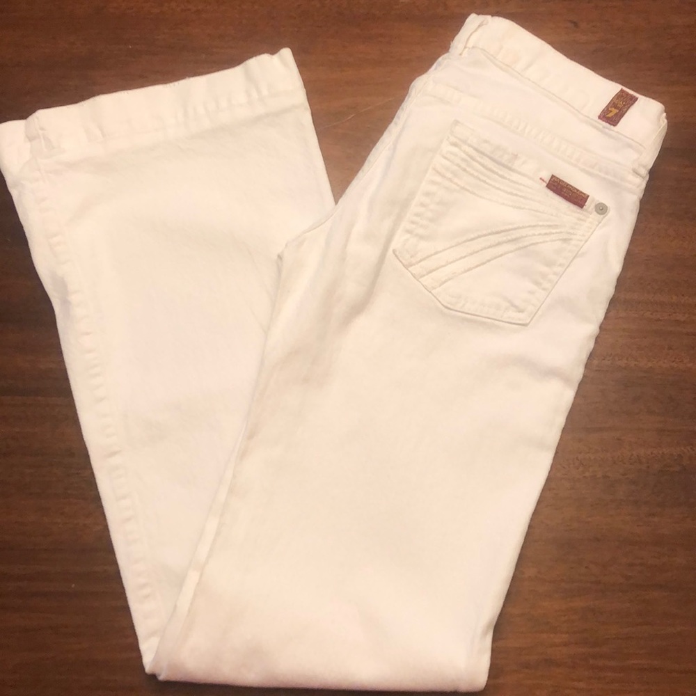 Seven For All Mankind Dojo White Jeans